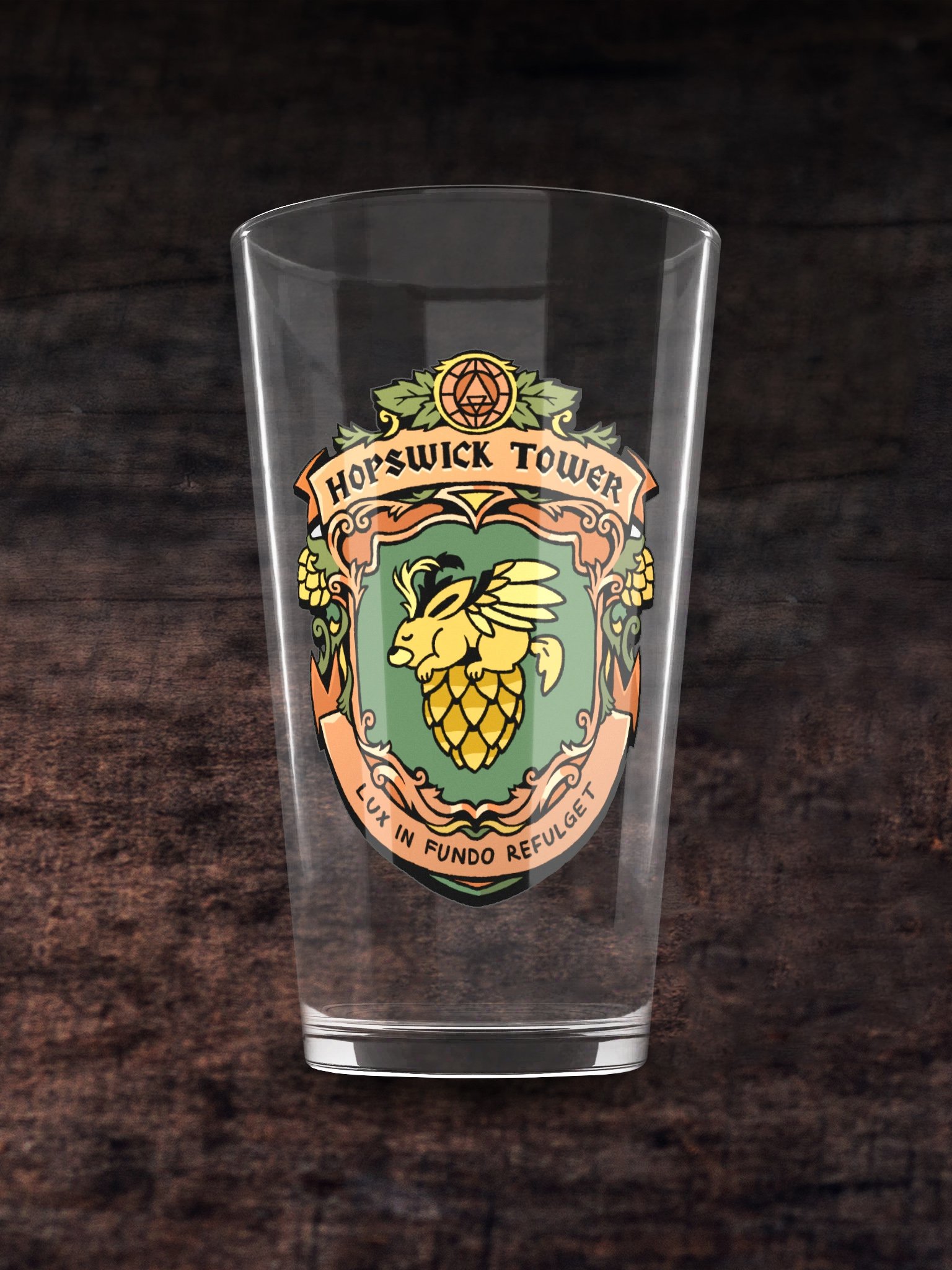 Hopswick Tower Pint Glass product image (1)