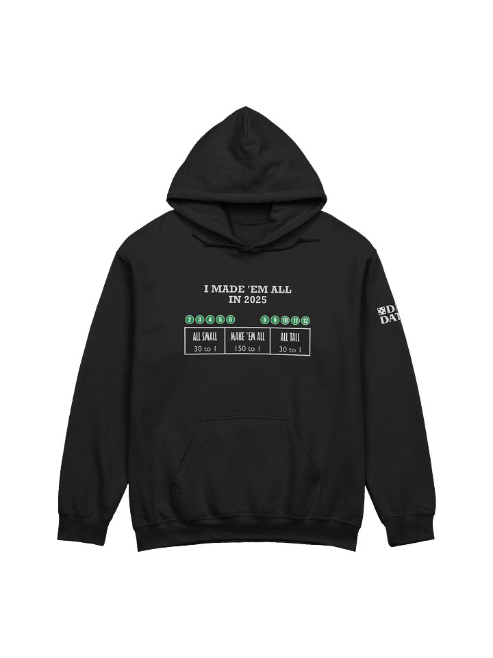 Made 'Em All 150 to 1 (Hoodie) product image (1)