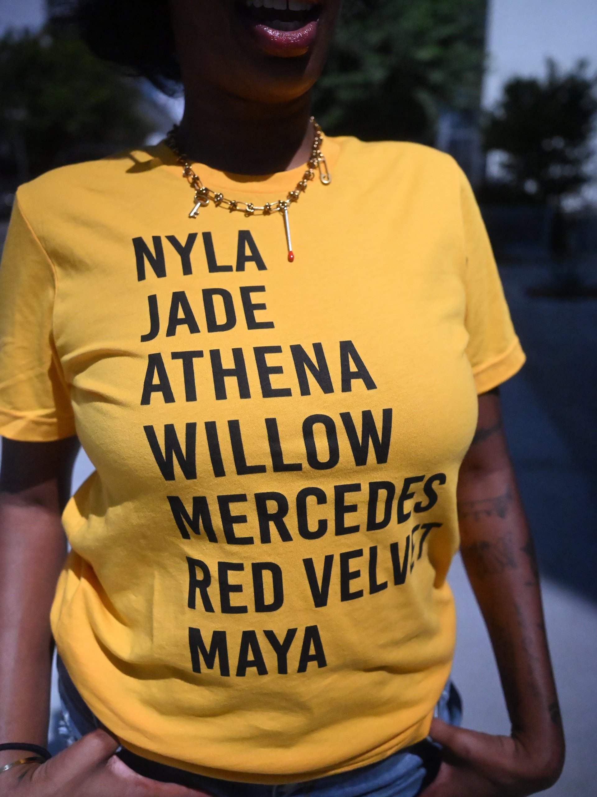 AEW/ROH Black Wrestling Queens Short Sleeved T-Shirt product image (4)