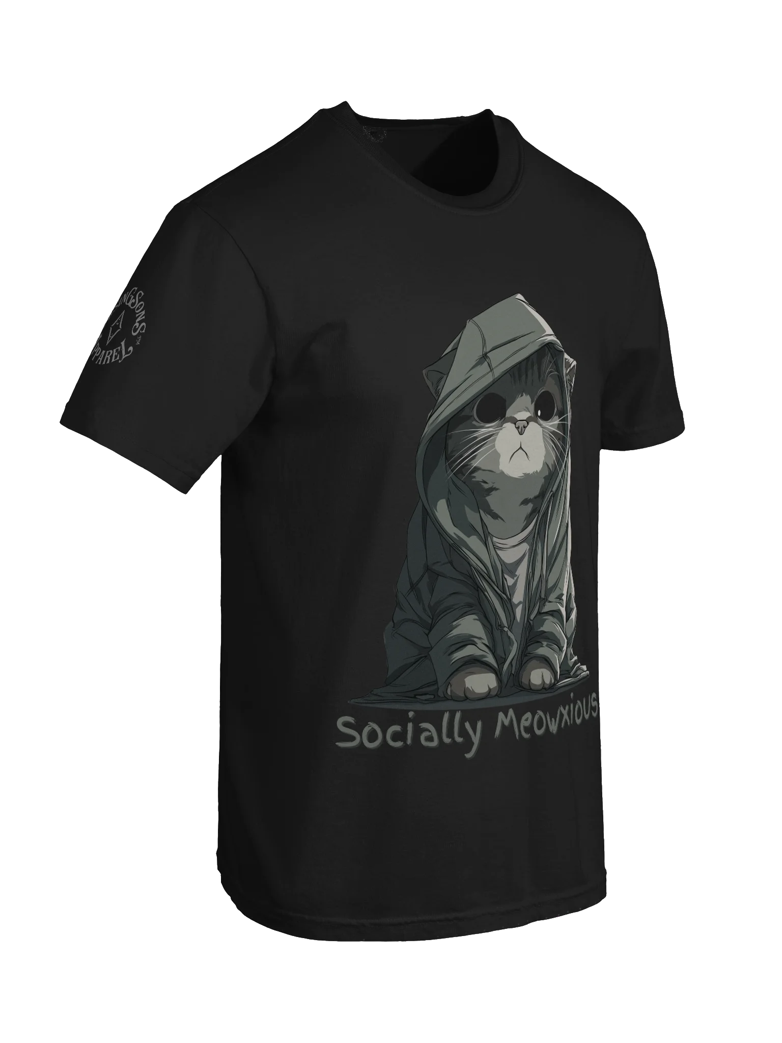 Rising Sons™ Socially Meowxious Tee product image (4)