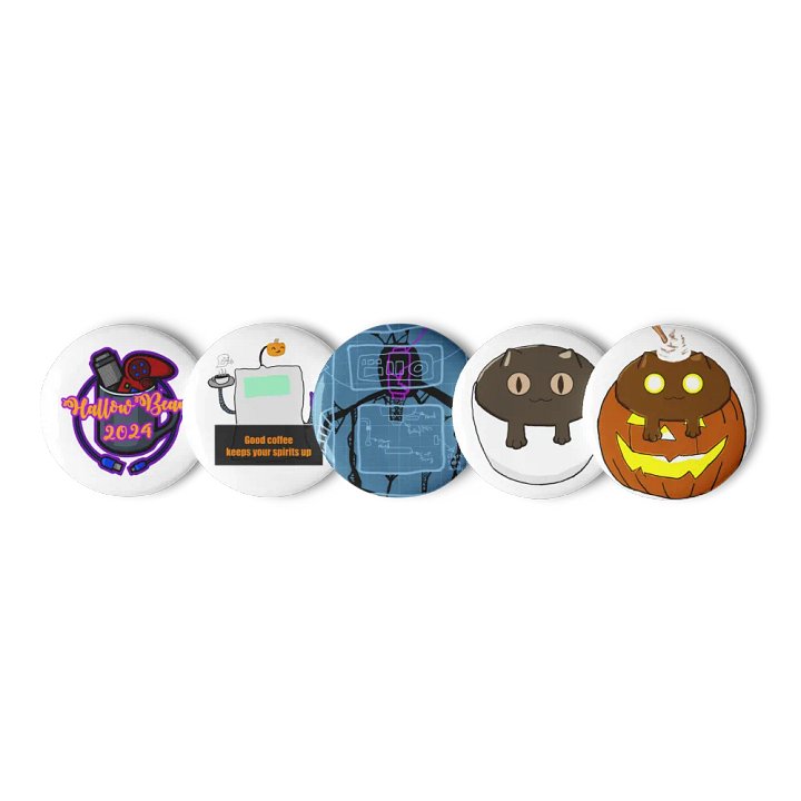 Ghost Pals Pin Set - HallowBean 2024 product image (3)