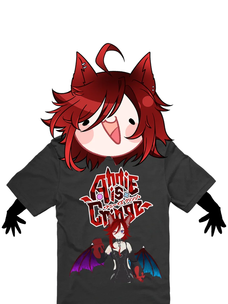 Annie is Cringe Vtuber Design Shirt product image (1)