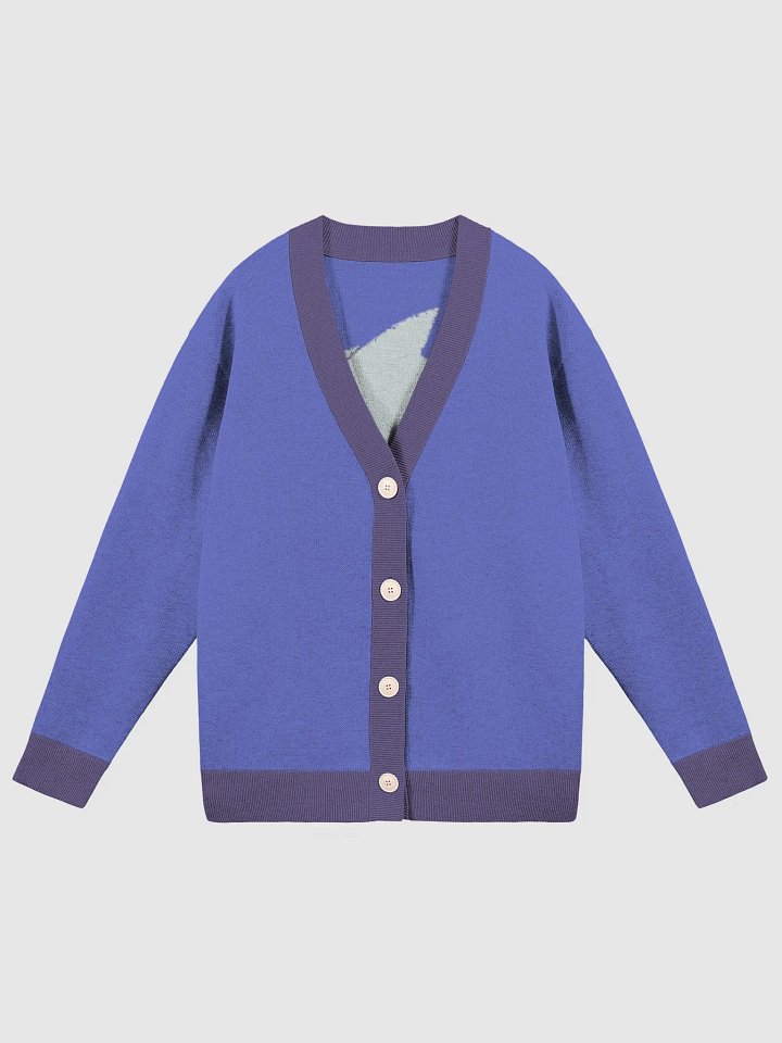 KawaiKitten Plum Passion Knitted Cardigan product image (2)