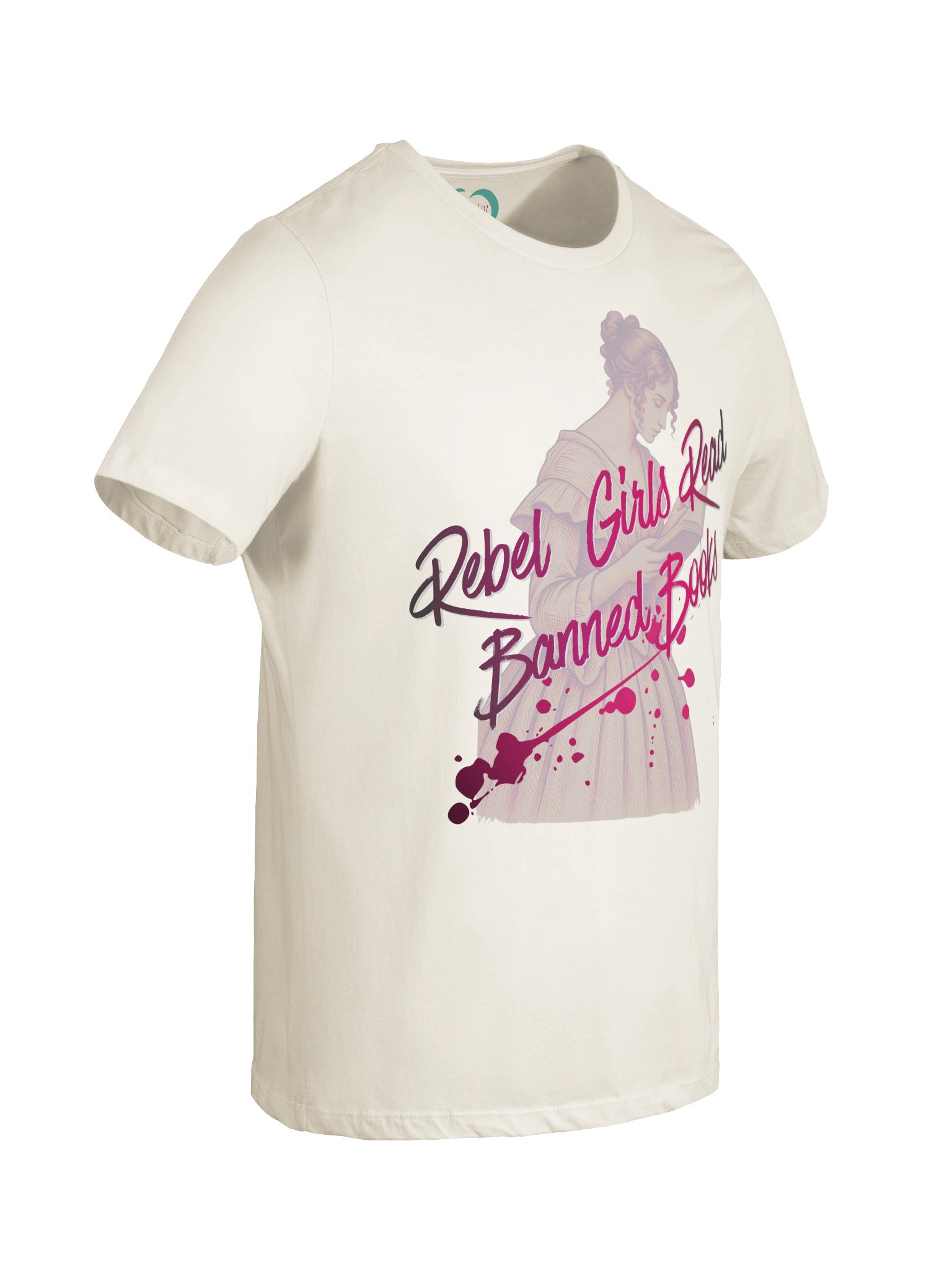 Rebel Girls | Banned Books Relaxed Fit Tee product image (4)