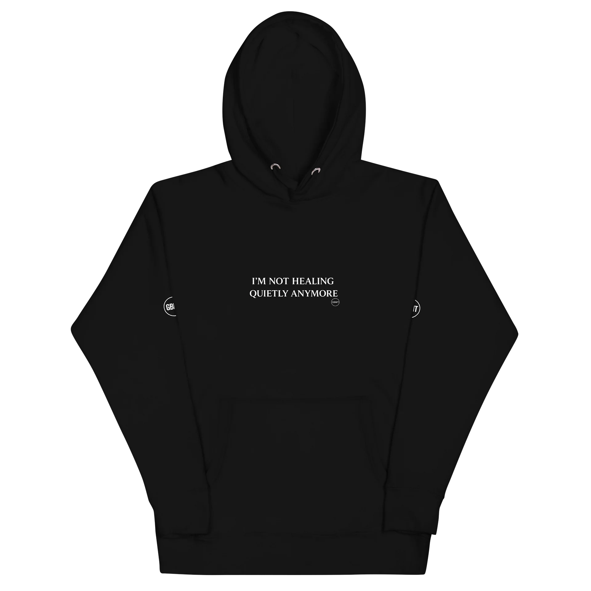 I’m Not Healing Quietly Anymore Hoodie | GBMT Statement Edition product image (5)