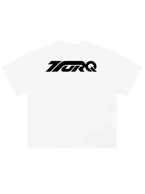 Unisex Cursive Heavyweight Drop Shoulder Cotton T-Shirt