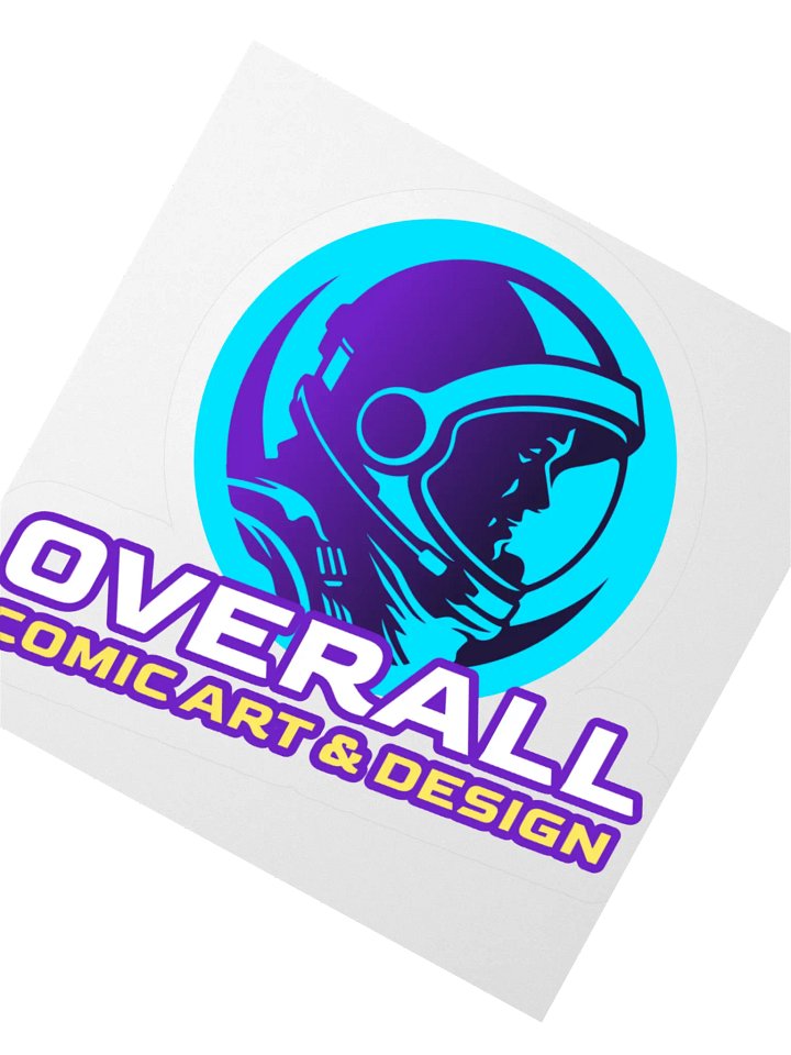 Overall Comic Art and Design Stickers product image (6)