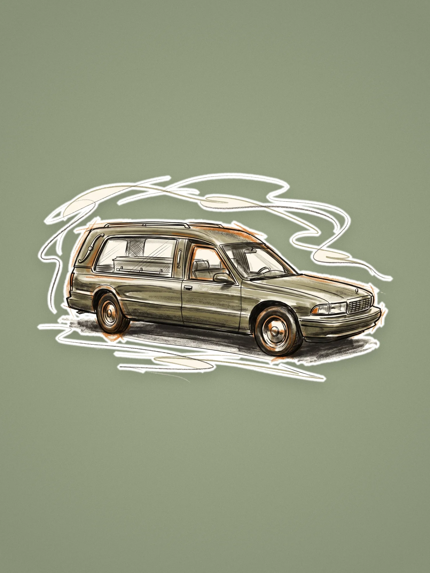 The Hearse — Sticker product image (1)