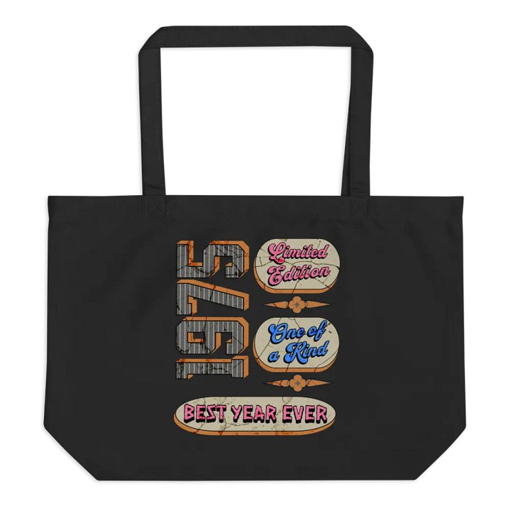 Limited Edition 1975 Organic Tote Bag product image (1)
