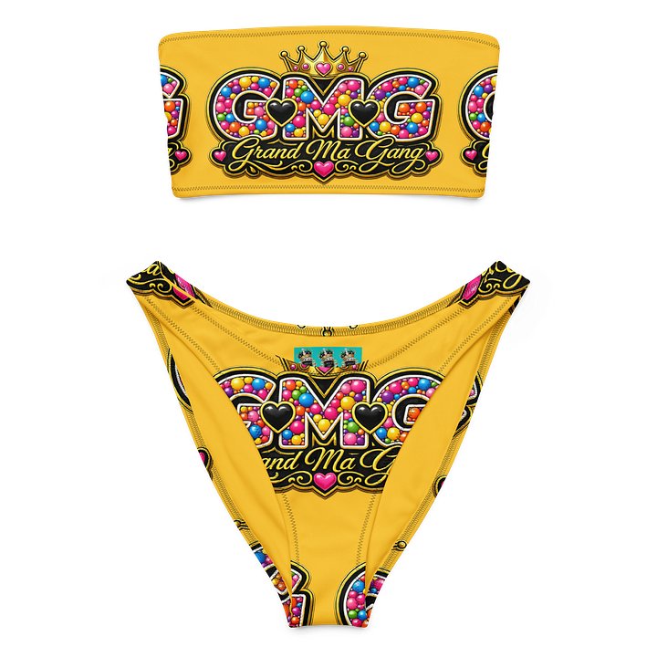 GMG Bubblegum Crown Bikini Set — Grand Ma Gang Limited Edition product image (1)
