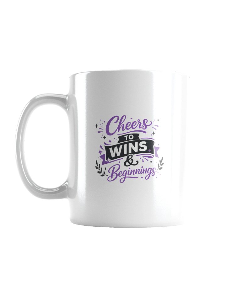 Cheers To Wins And Beginnings Mug product image (1)