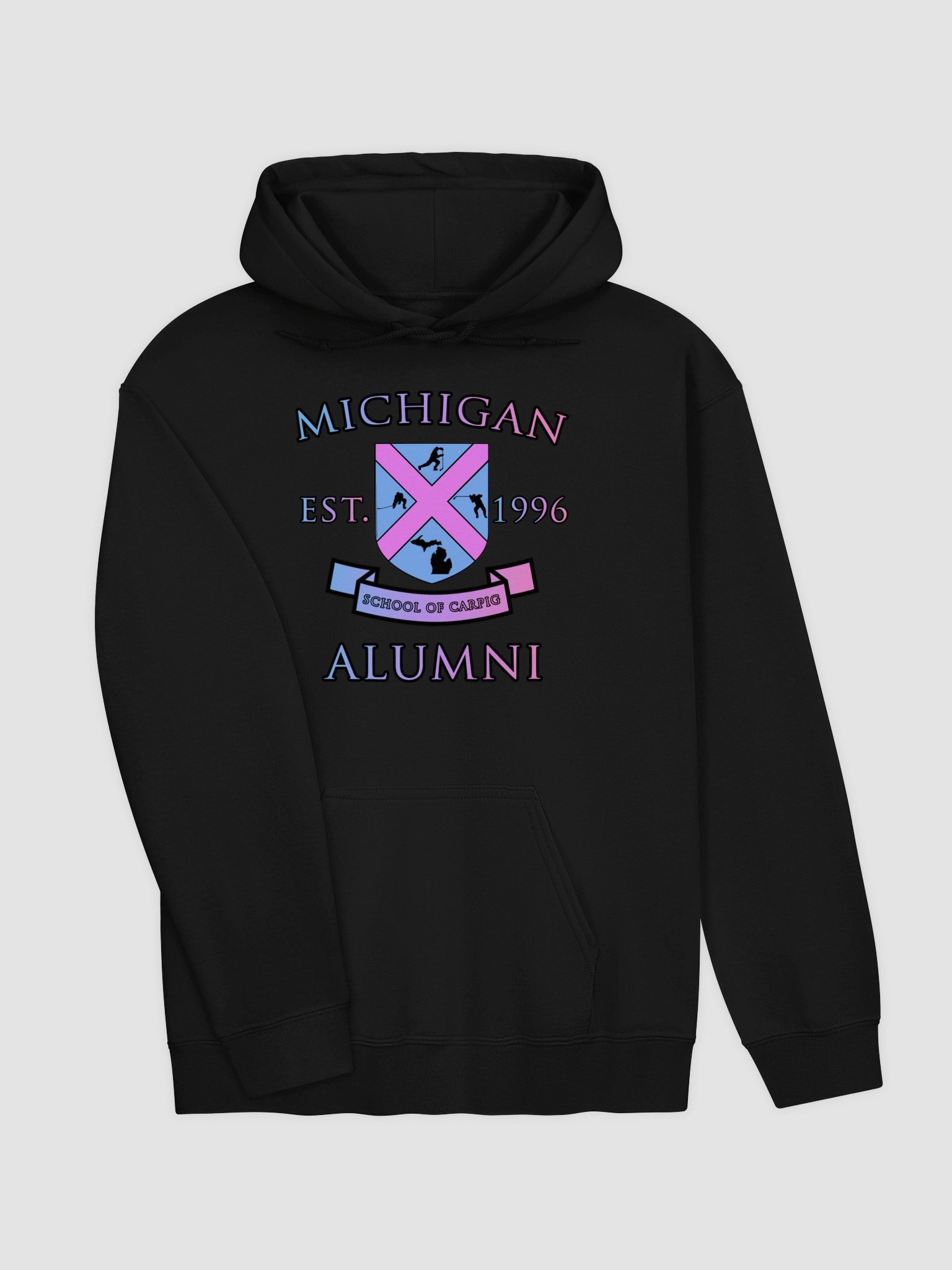 Michigan Alumni Hoodie (Gradient) product image (3)