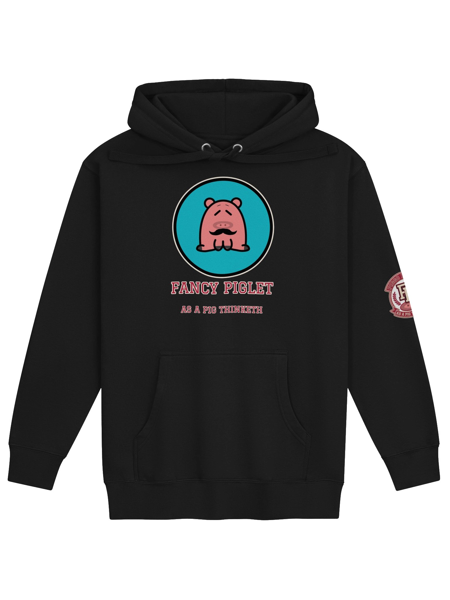 Fancy Piglet Hoodie | As a Pig Thinketh product image (1)