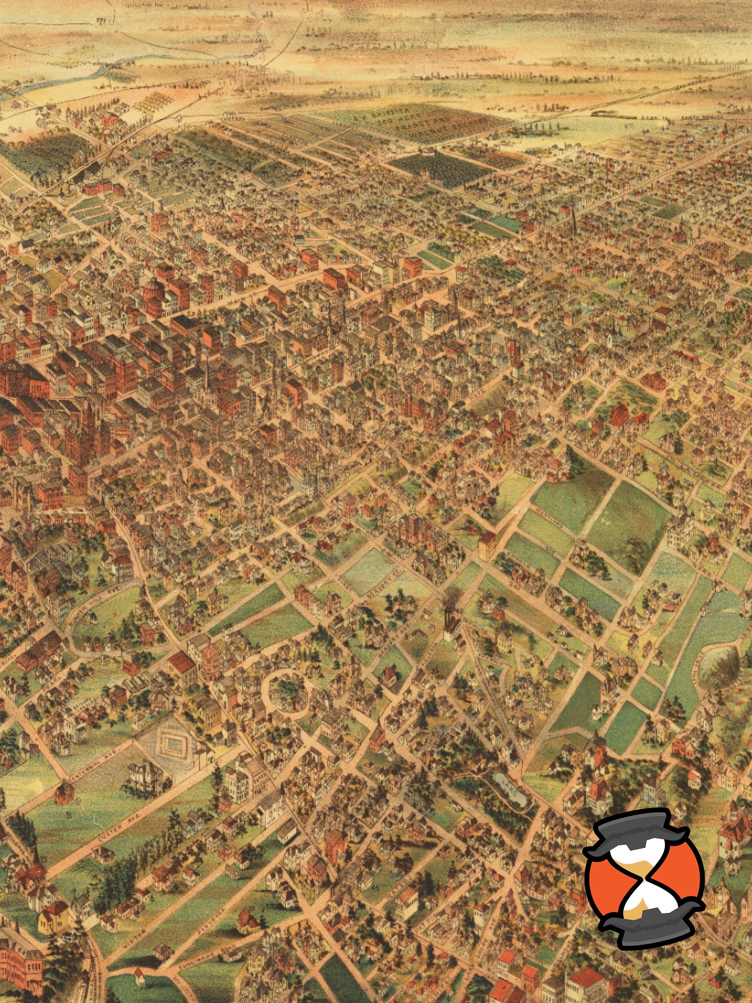 Los Angeles 1891 (Unframed Poster Print) product image (3)