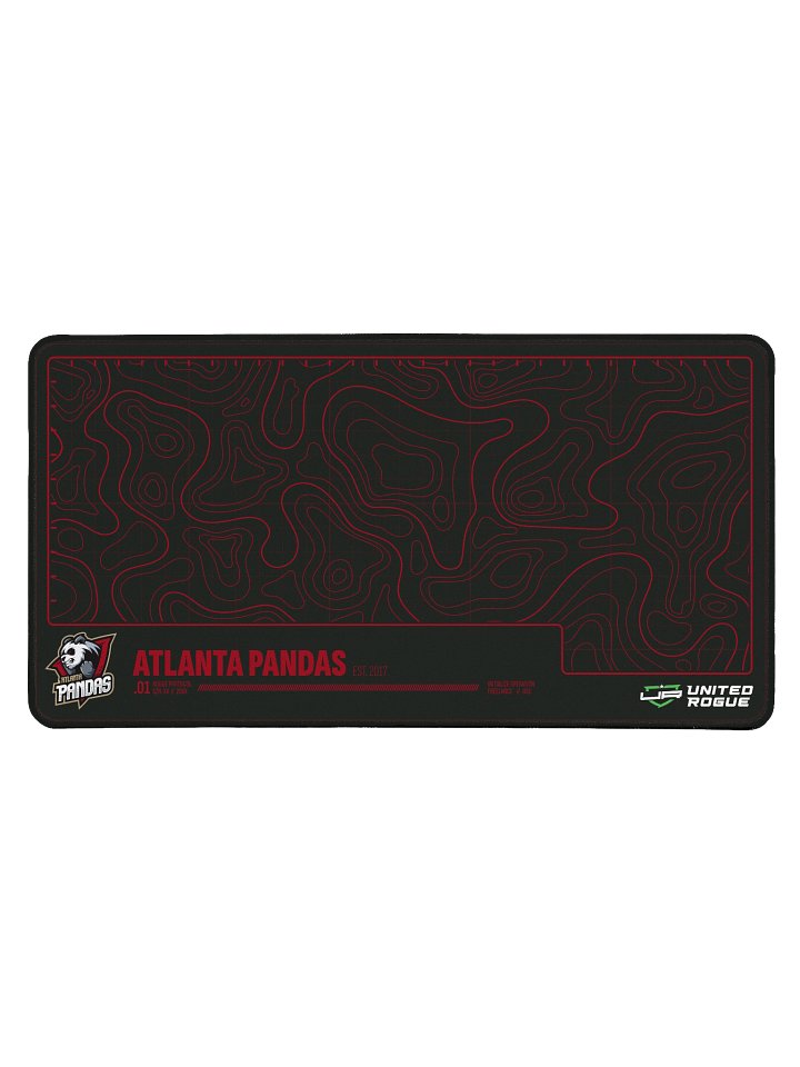 Atlanta Pandas Map Desk Mat product image (1)