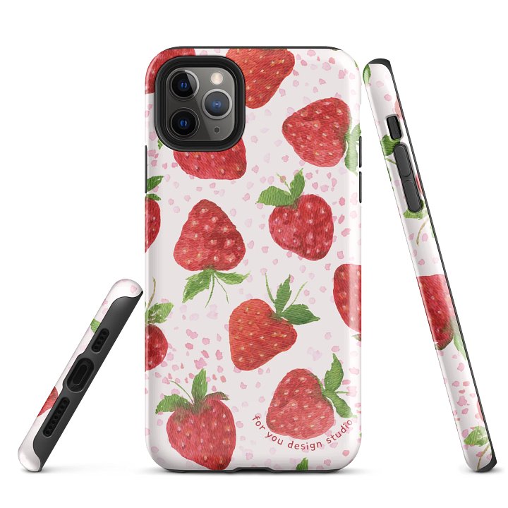 Strawberry Fields iPhone® Tough Case product image (3)