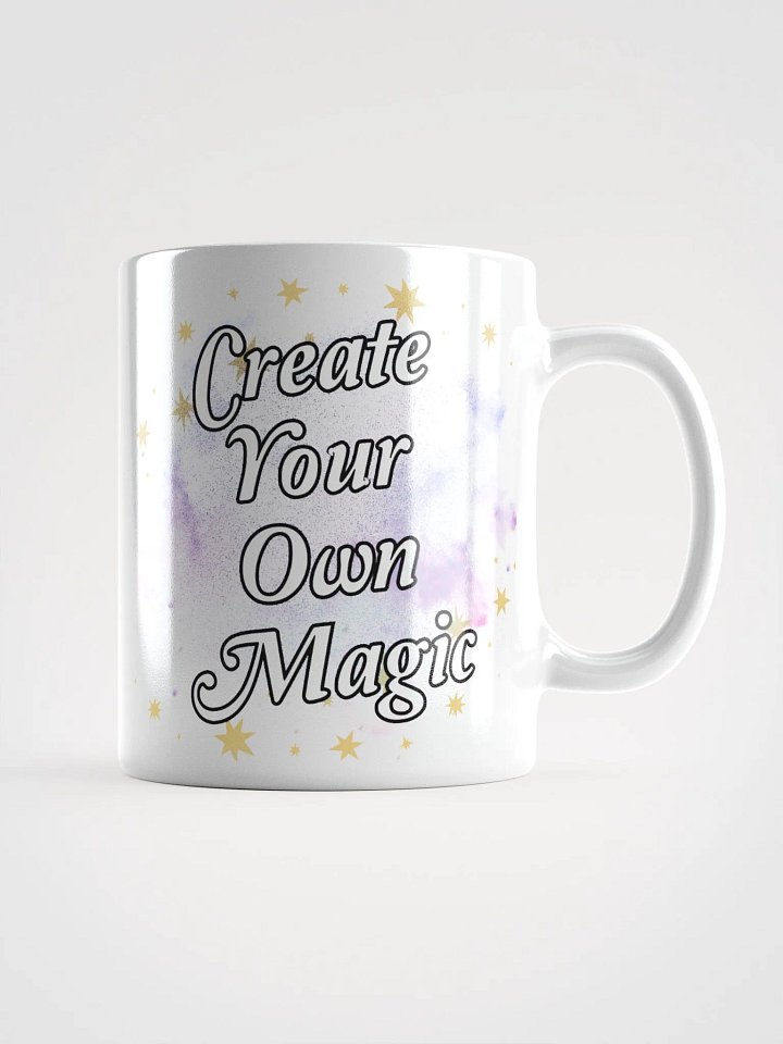 Create Your Own Magic Ceramic Mug, Magic Maker Coffee Cup, Motivational Beverage Holder, Cute Kitchen Accessories, Gift for Her, Gift for Him, Inspirational Drinkware product image (2)