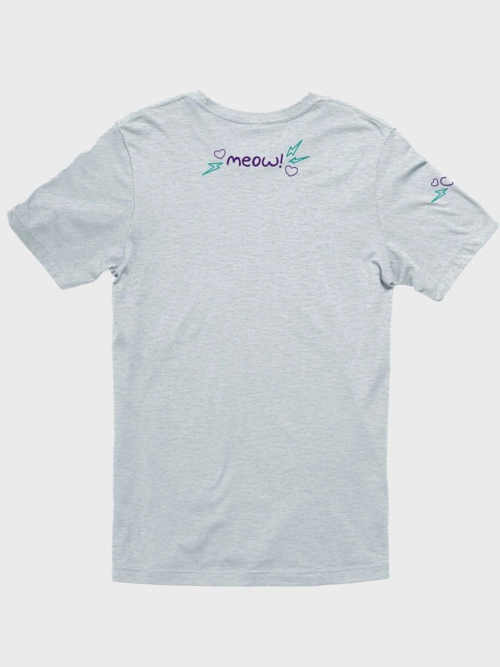 Lovely Digital Meow // T-Shirt - Teal - Light Mode product image (2)