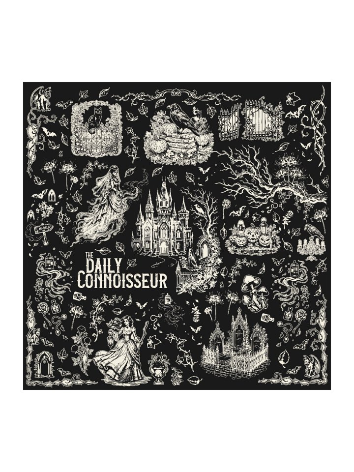 Spooky Toile Sticker - Dark product image (1)