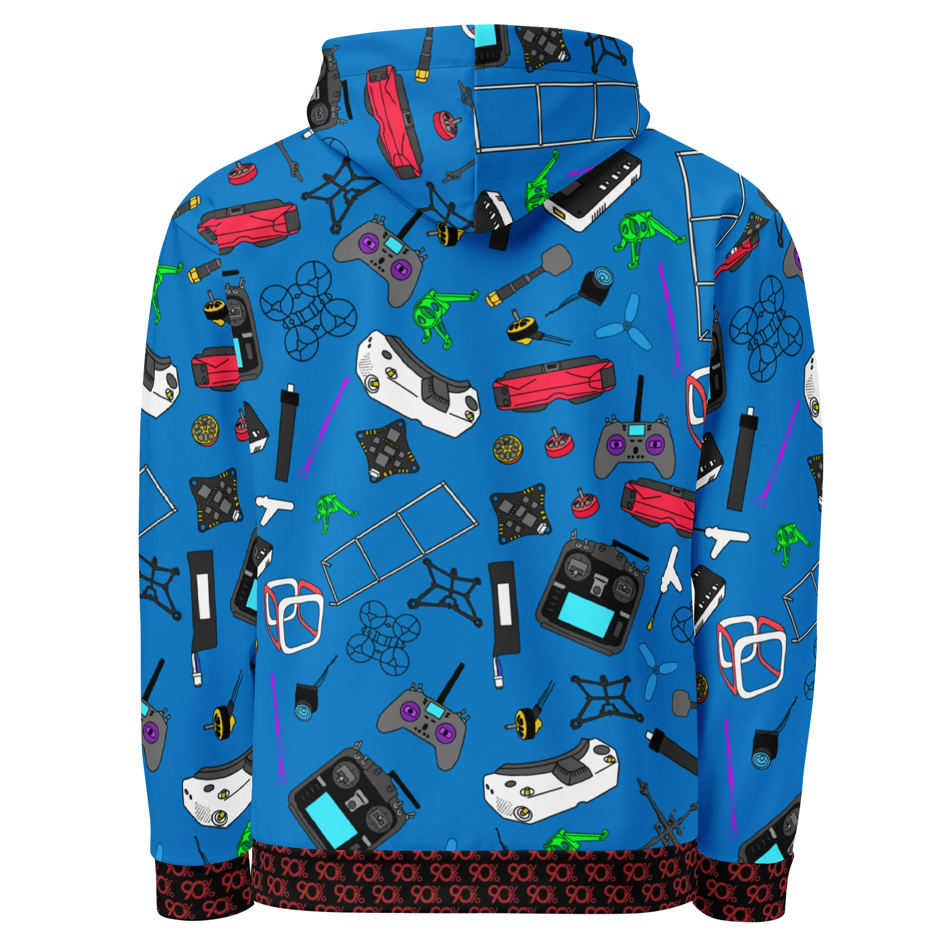 Blue Micro FPV Hoodie product image (3)