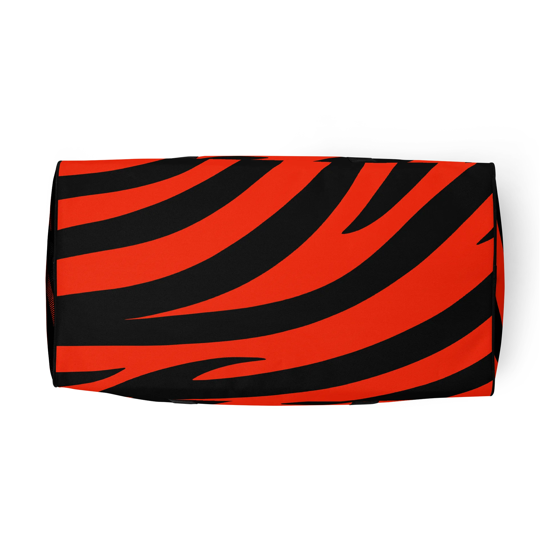 Tiger Print Duffle Bag – Orange Black product image (5)