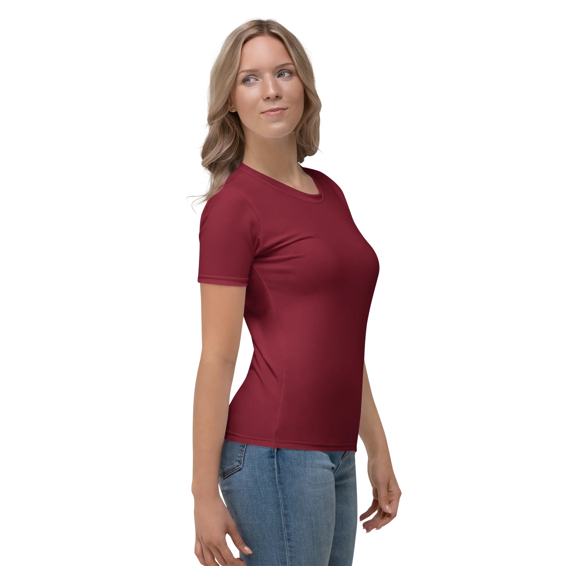 Maroon Muse All-Over T-Shirt product image (4)