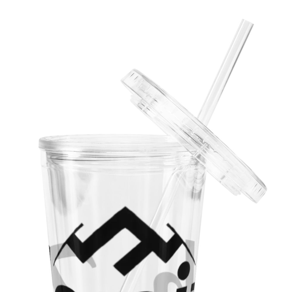 Zenith 16oz Double Wall Insulated Clear Tumbler with Mountain Design product image (7)