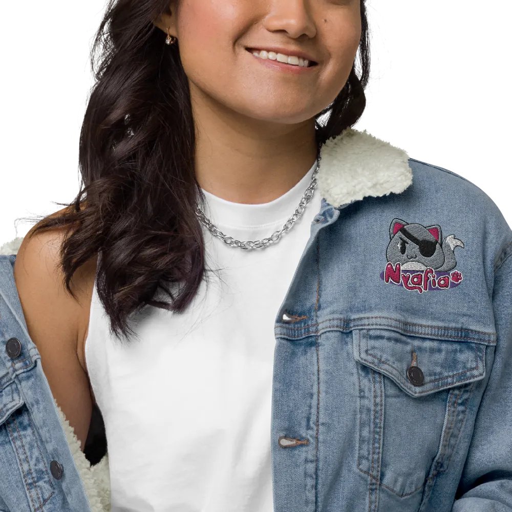 Nyafia Denim Jacket (Sherpa) product image (42)