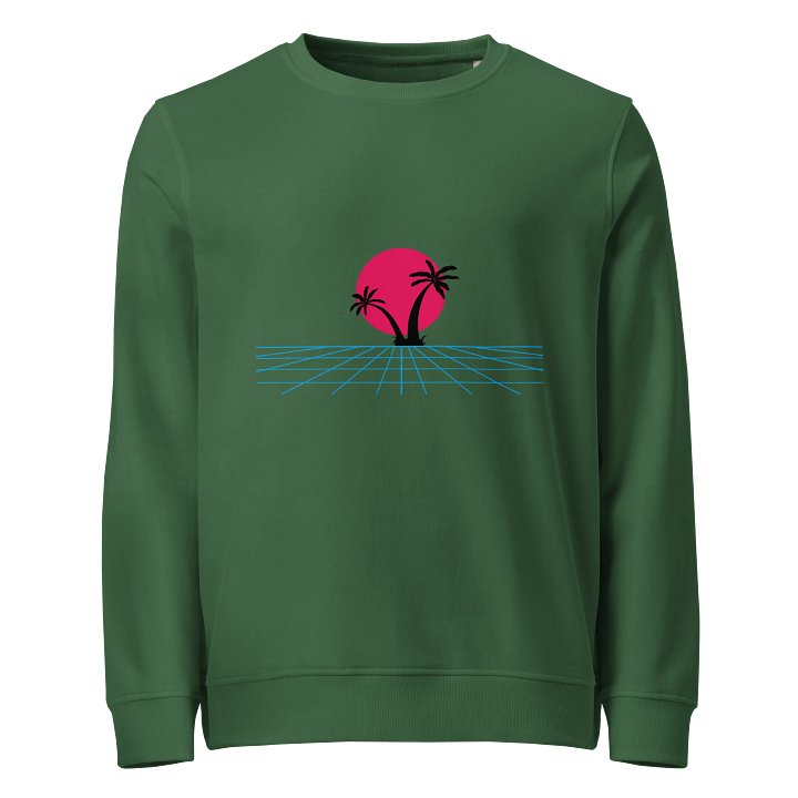 Retro Sunset Palm Unisex Sweatshirt product image (1)