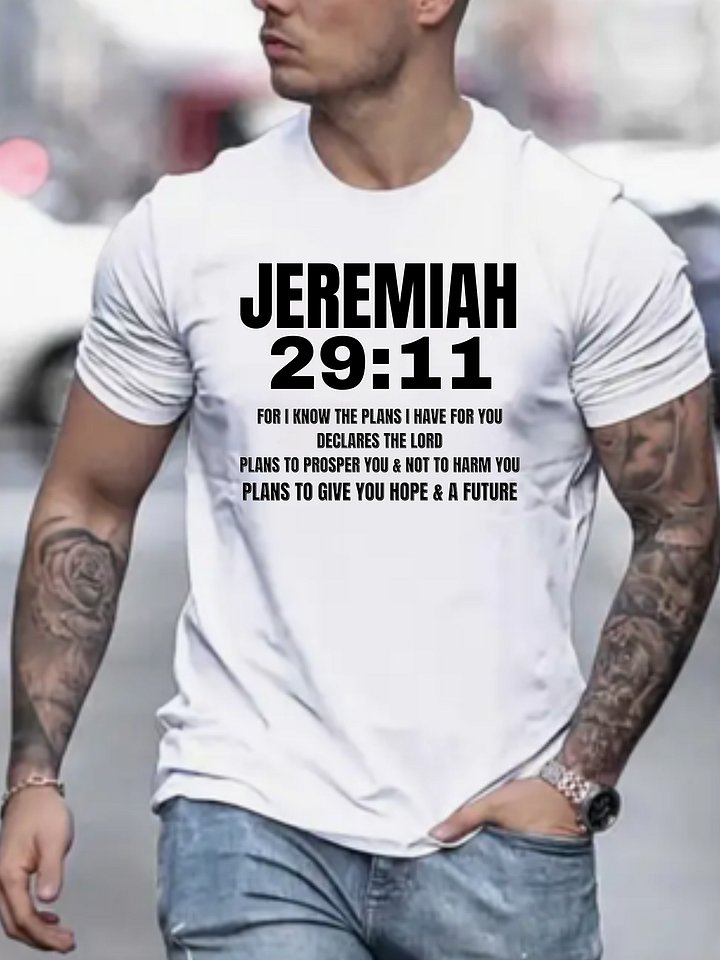 Jeremiah 29:11 - Bella+Canvas Supersoft T-Shirt product image (1)