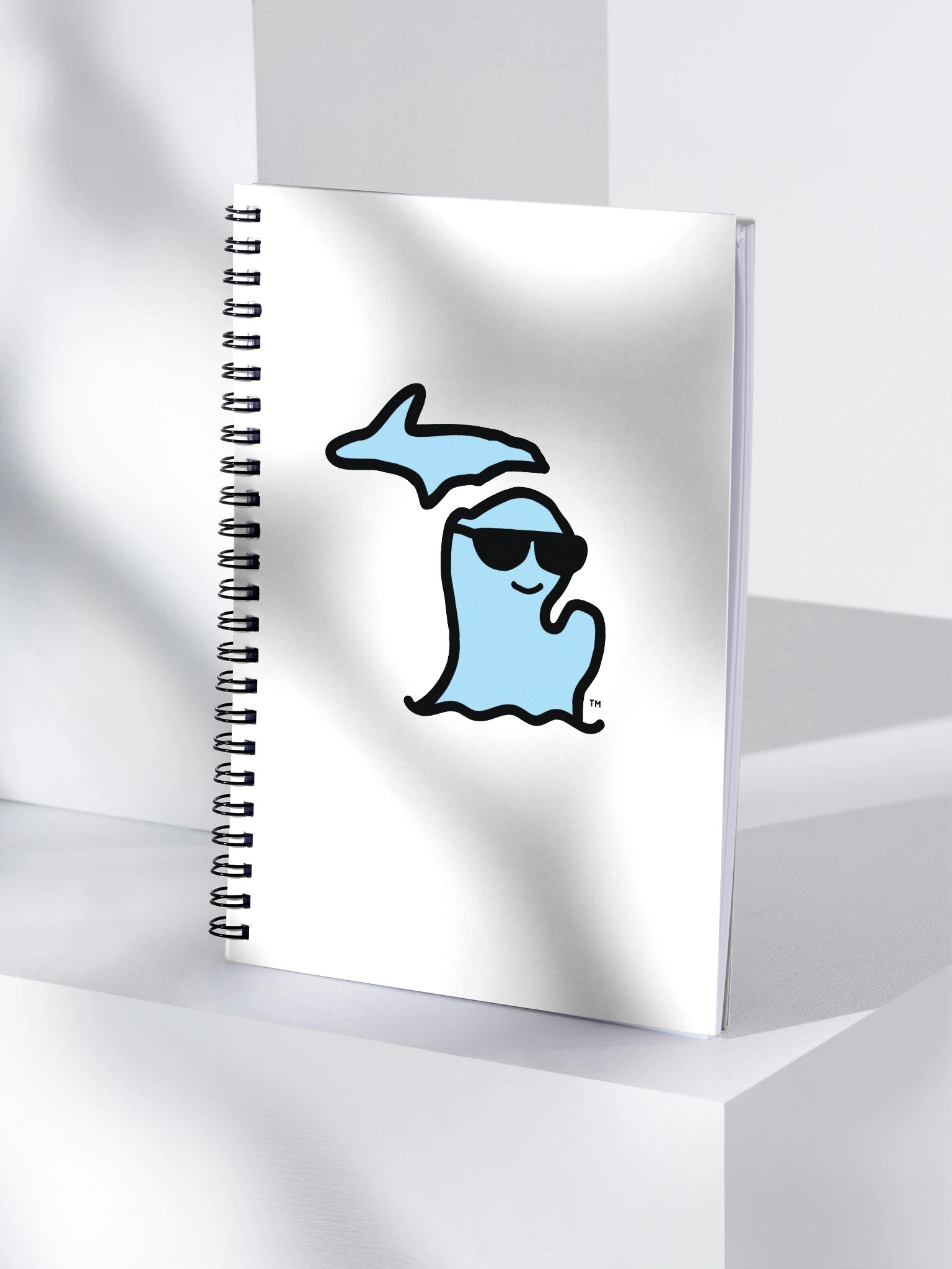 Michigan Waves™ Spiral Notebook product image (4)