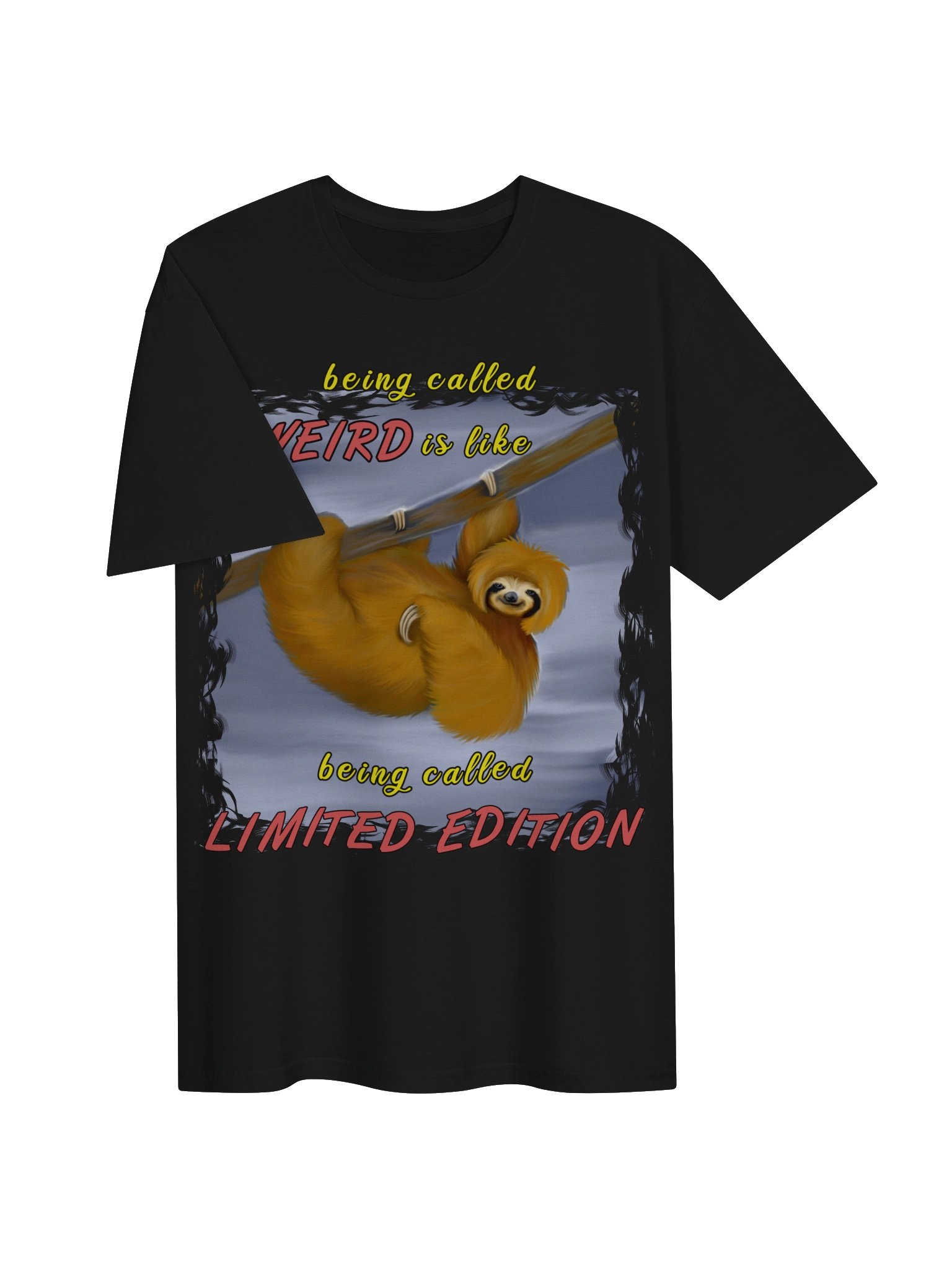 Sloth "LIMITED EDITION" T-Shirt. Unisex Gildan Softstyle T-Shirt product image (2)