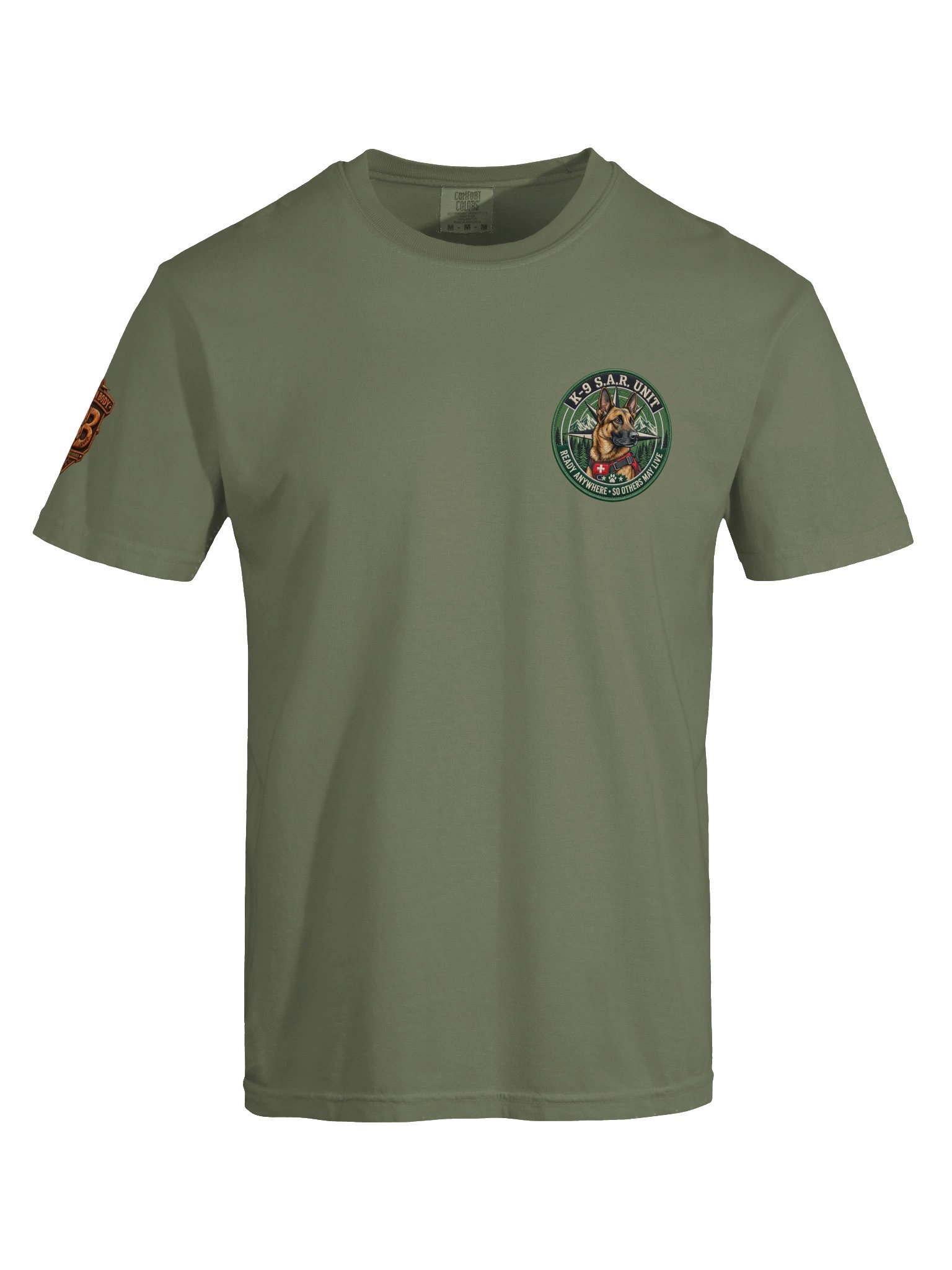 Search and Rescue K9 Shirt — German Shepherd SAR Team “So Others May Live” | Flat Out Broken™ product image (10)