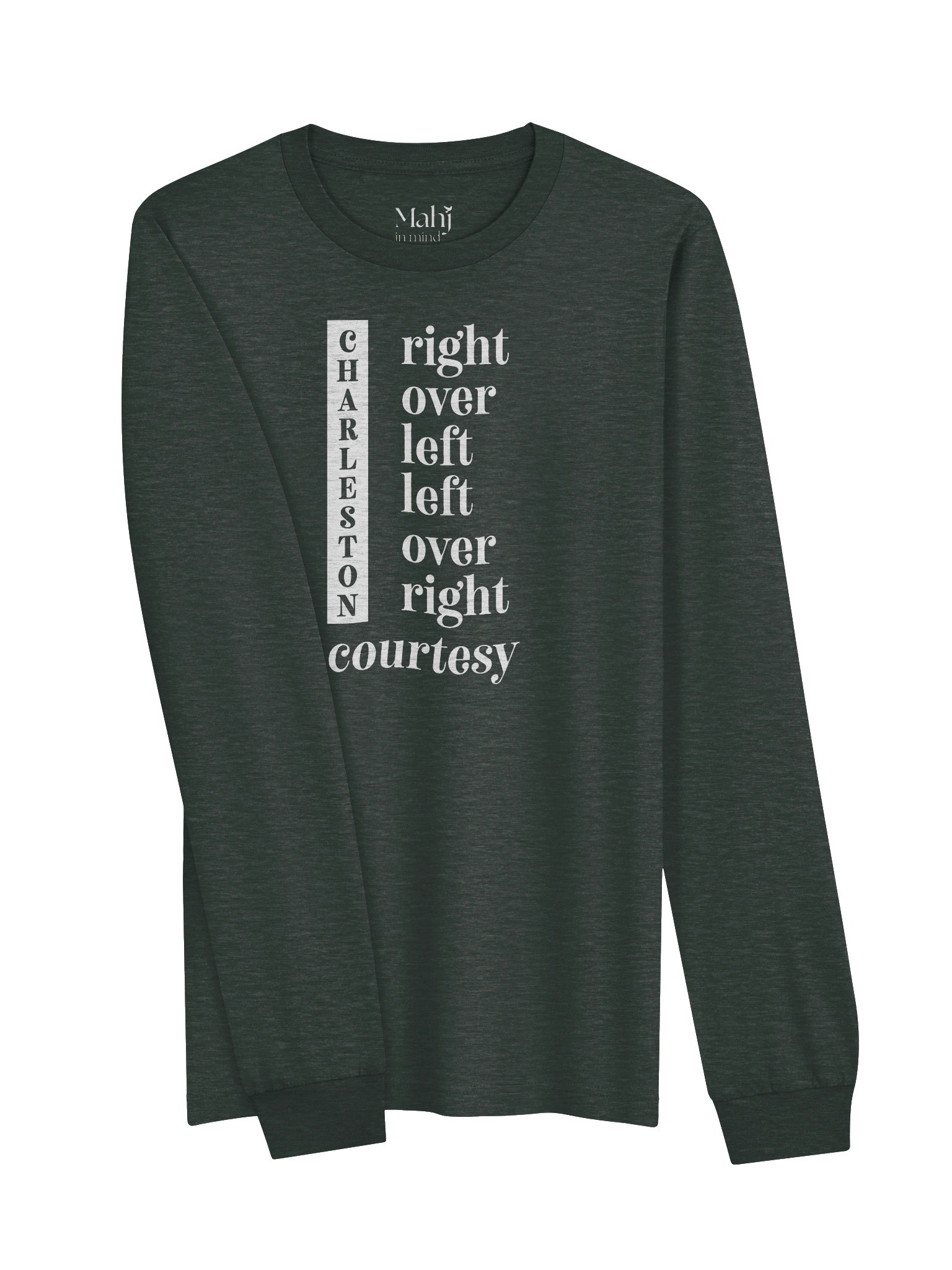 Teach the Charleston Minimalist Long Sleeve Tee product image (19)