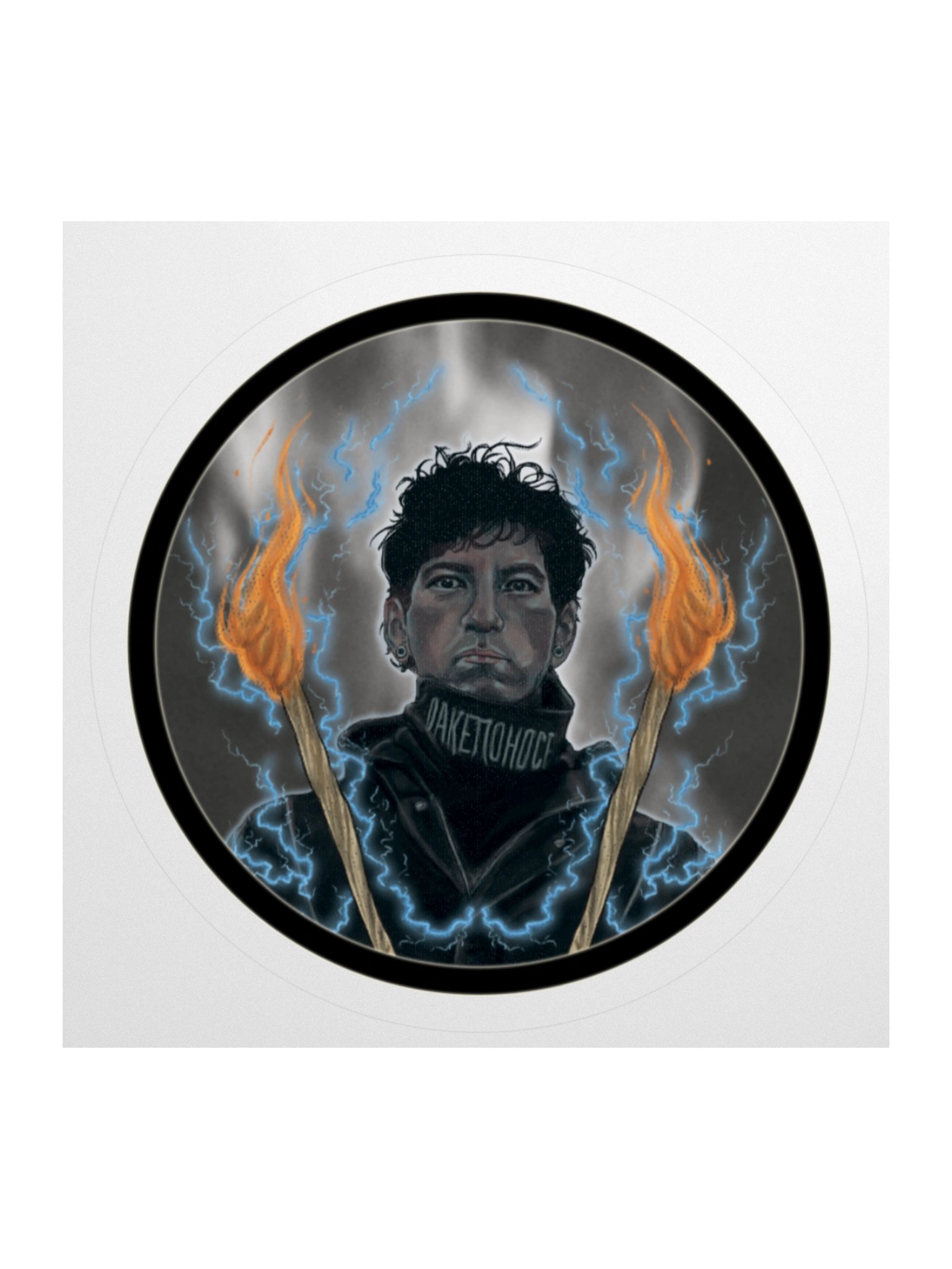 Torchbearer Electric Torches Sticker product image (1)