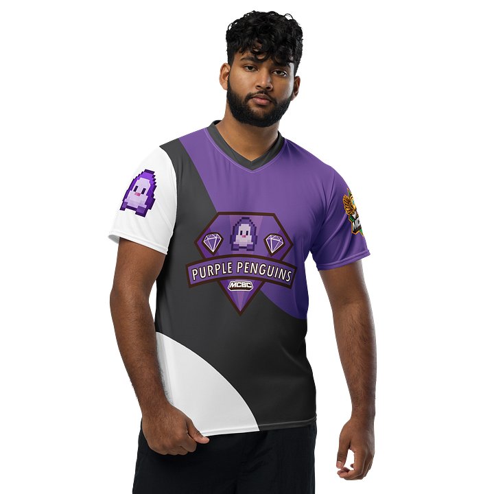 Purple Penguins Team Jersey product image (1)