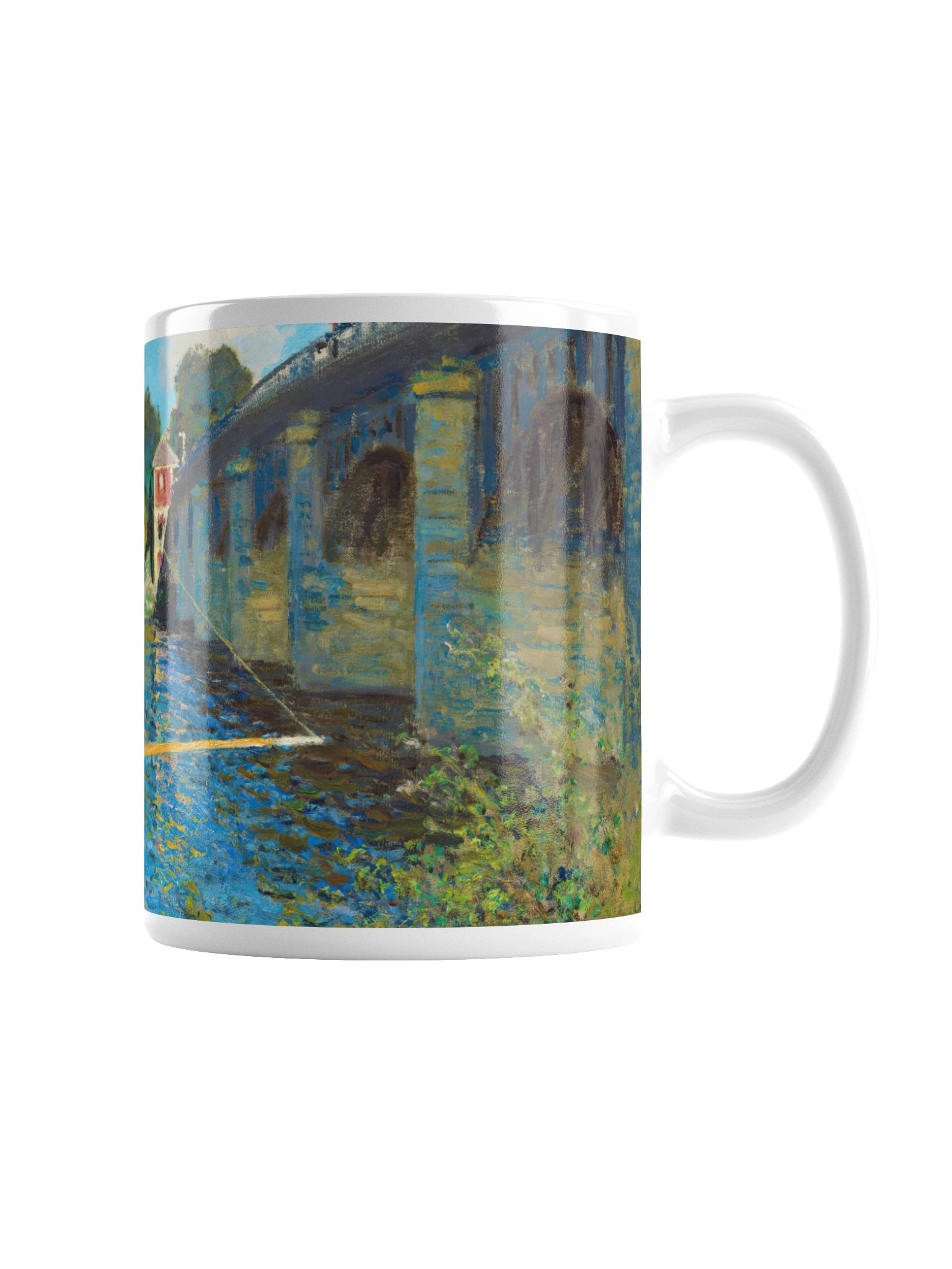 The Bridge at Argenteuil (Claude Monet) Mug product image (4)