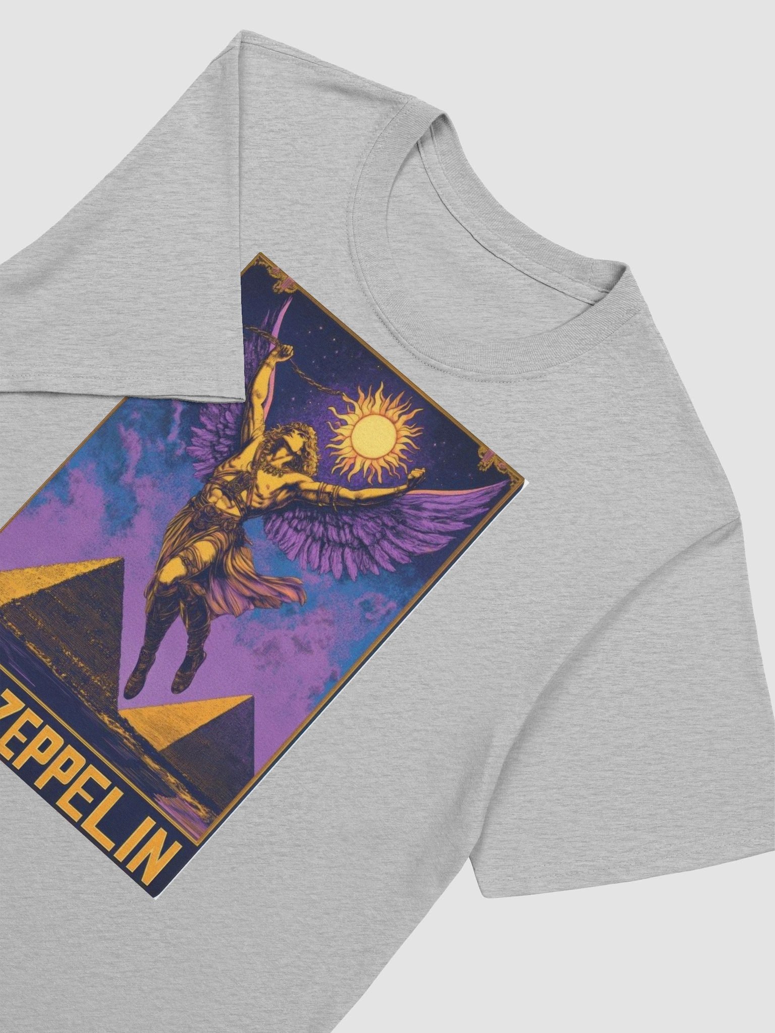 Led Zeppelin T-Shirt | Swan Song Icarus Angel Graphic Tee | Psychedelic Classic Rock Shirt product image (5)