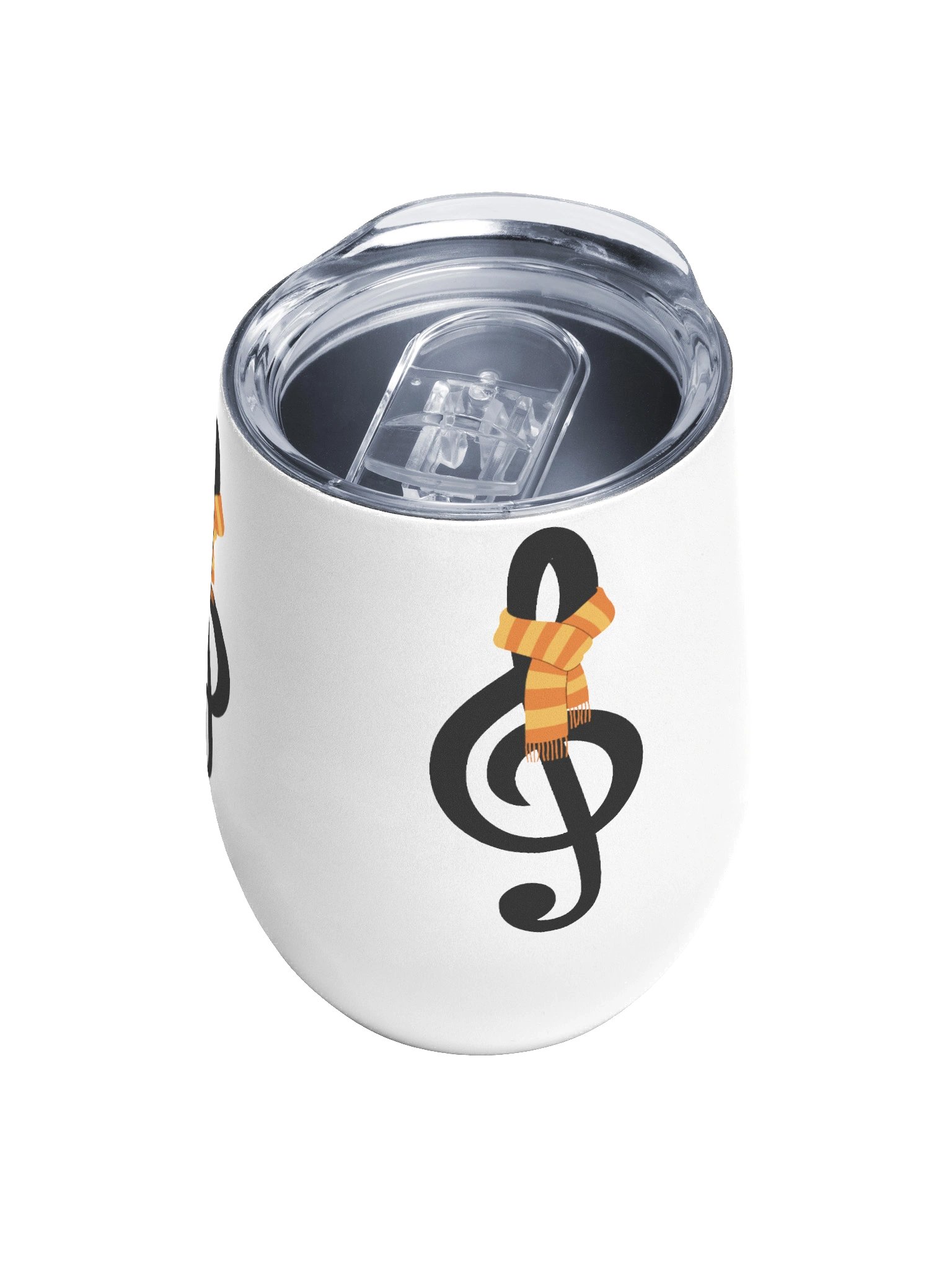 Harmonious Treble Clef Wine Tumbler product image (4)