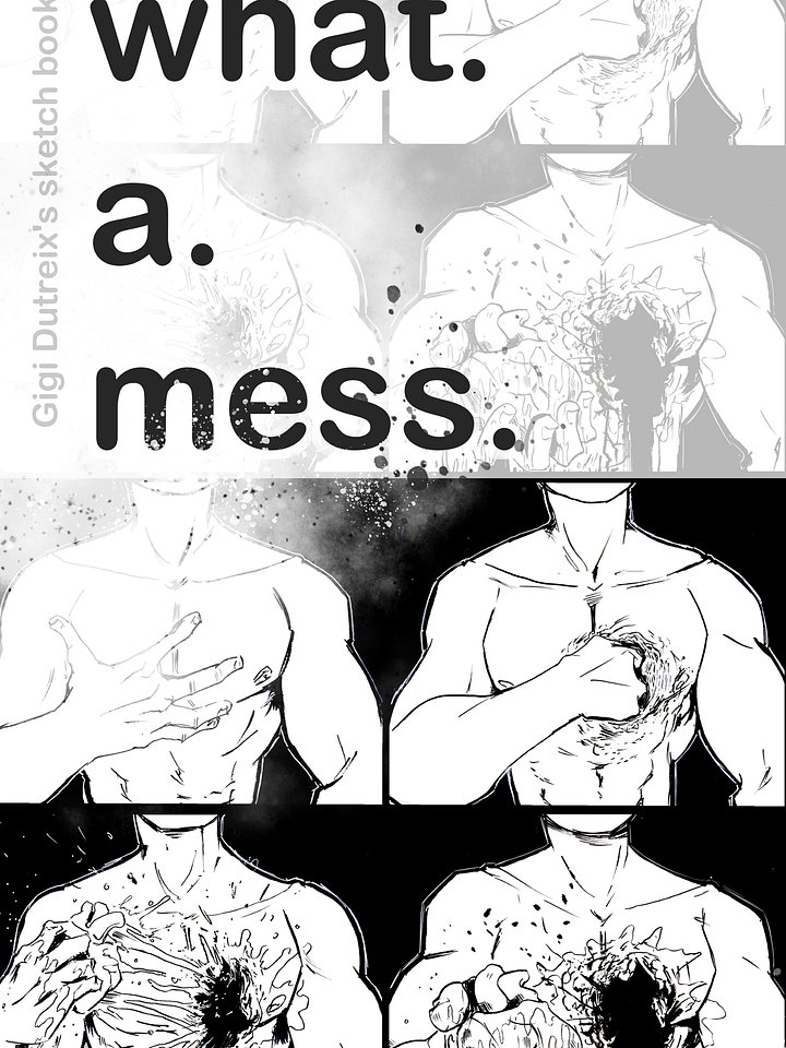 what a mess. (sketchbook collection volume 1) product image (1)