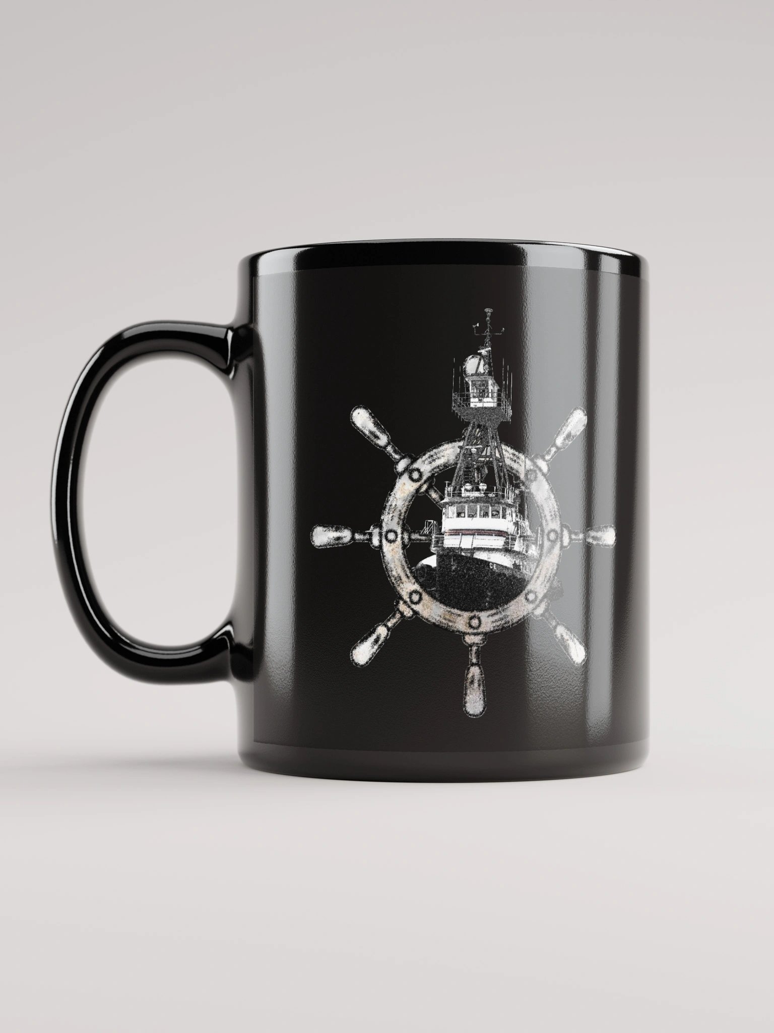 Ship Wheel & Tug CE Mug 11oz & 15oz product image (6)