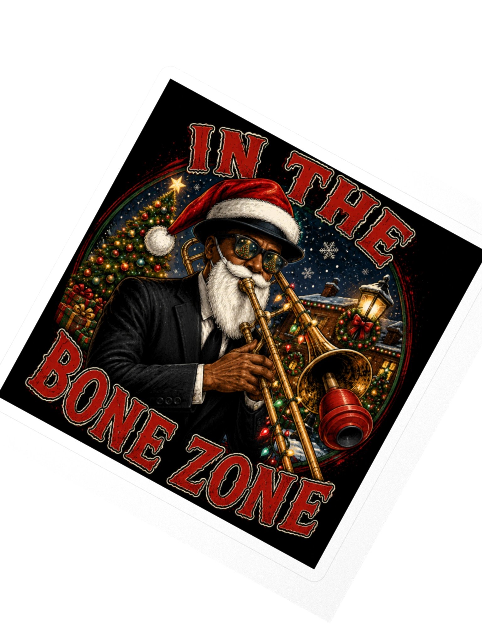 Christmas Sticker In the Bone Zone product image (6)