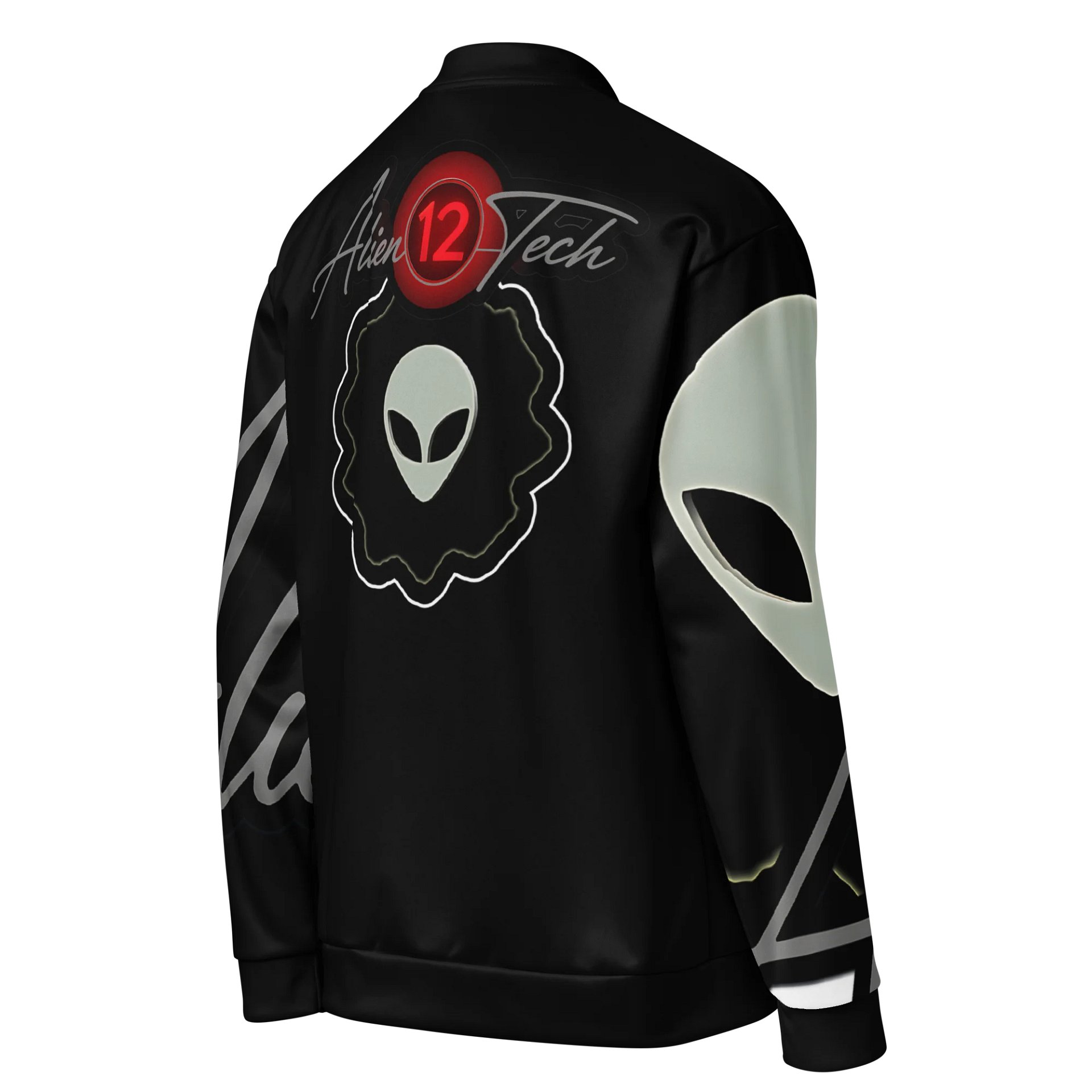 Alien 12 Tech | Intergalactic Authority Bomber | Streetwear product image (4)