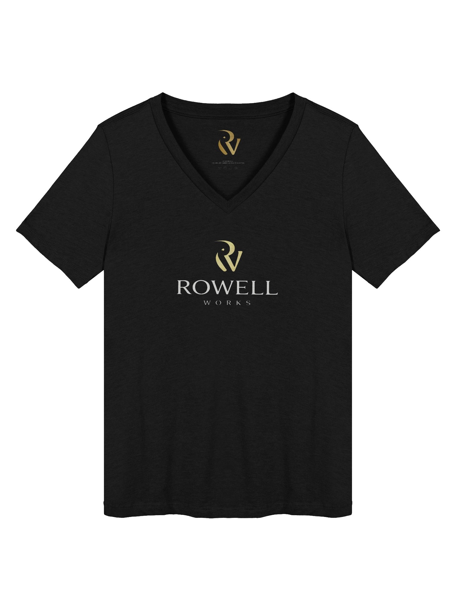 ROWELL WORKS Women's V-Neck Tee 2 product image (1)