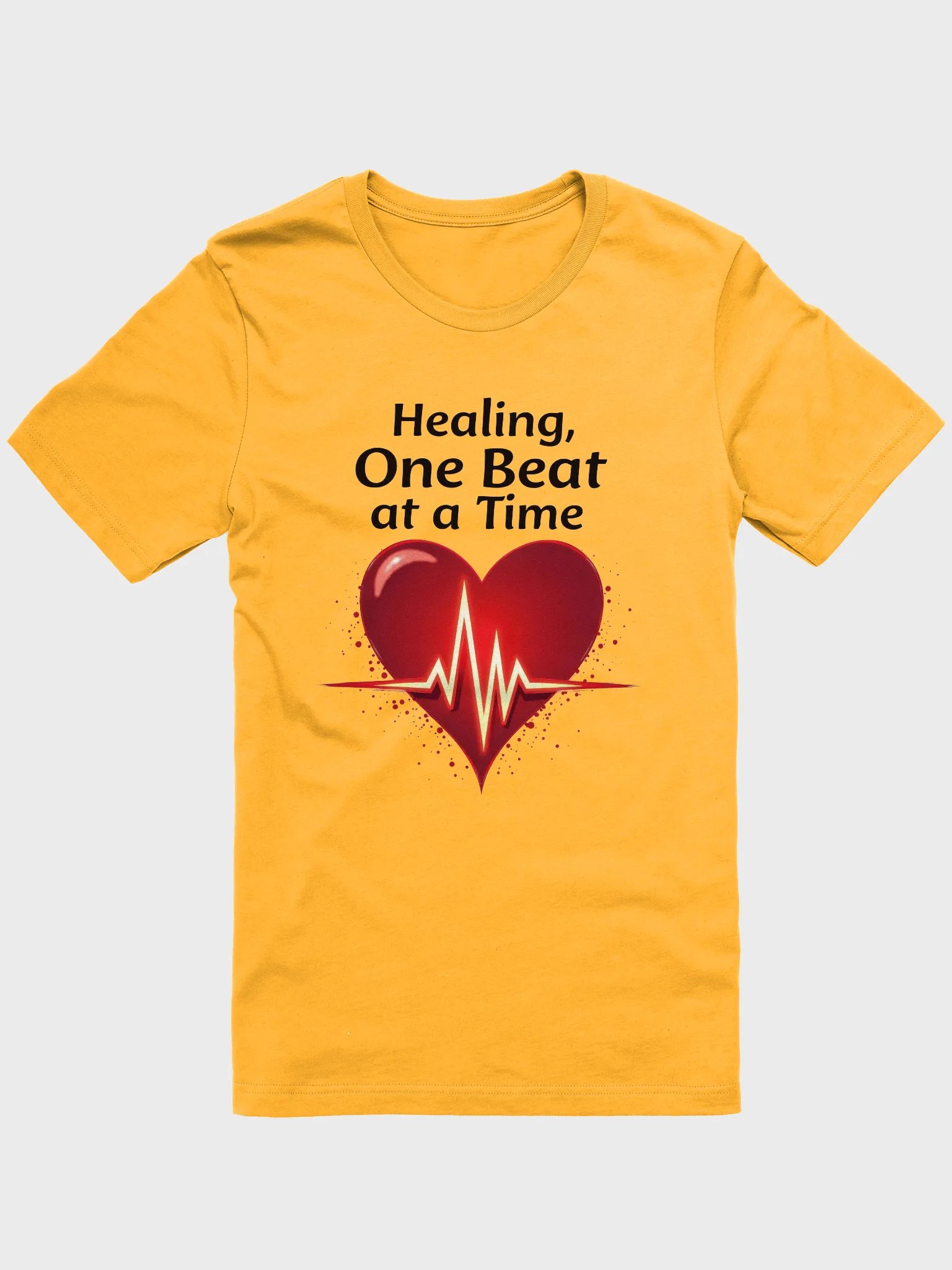 Healing Heartbeat, ecg, one beat T-Shirt product image (4)