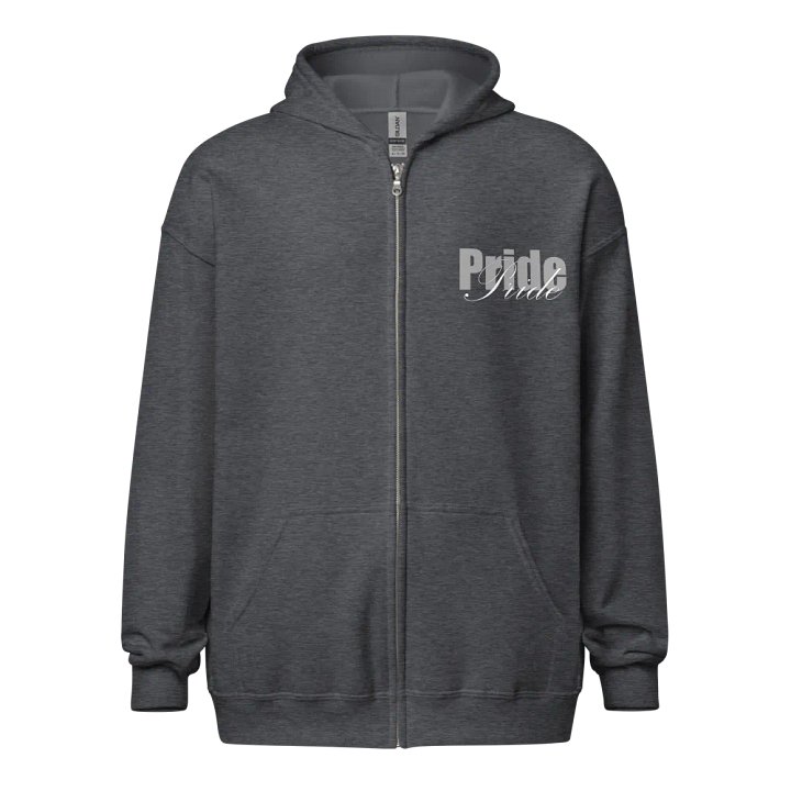 Crystal Pride Heart Zip-Up Hoodie product image (2)