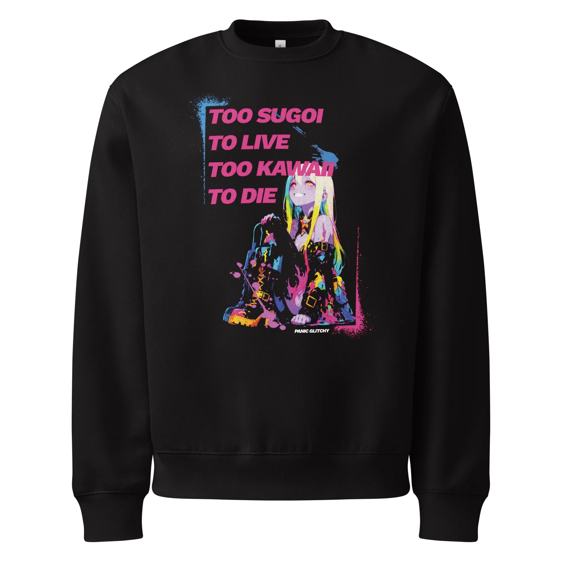 Too Sugoi/Too Kawaii Painted Love Sweatshirt product image (1)