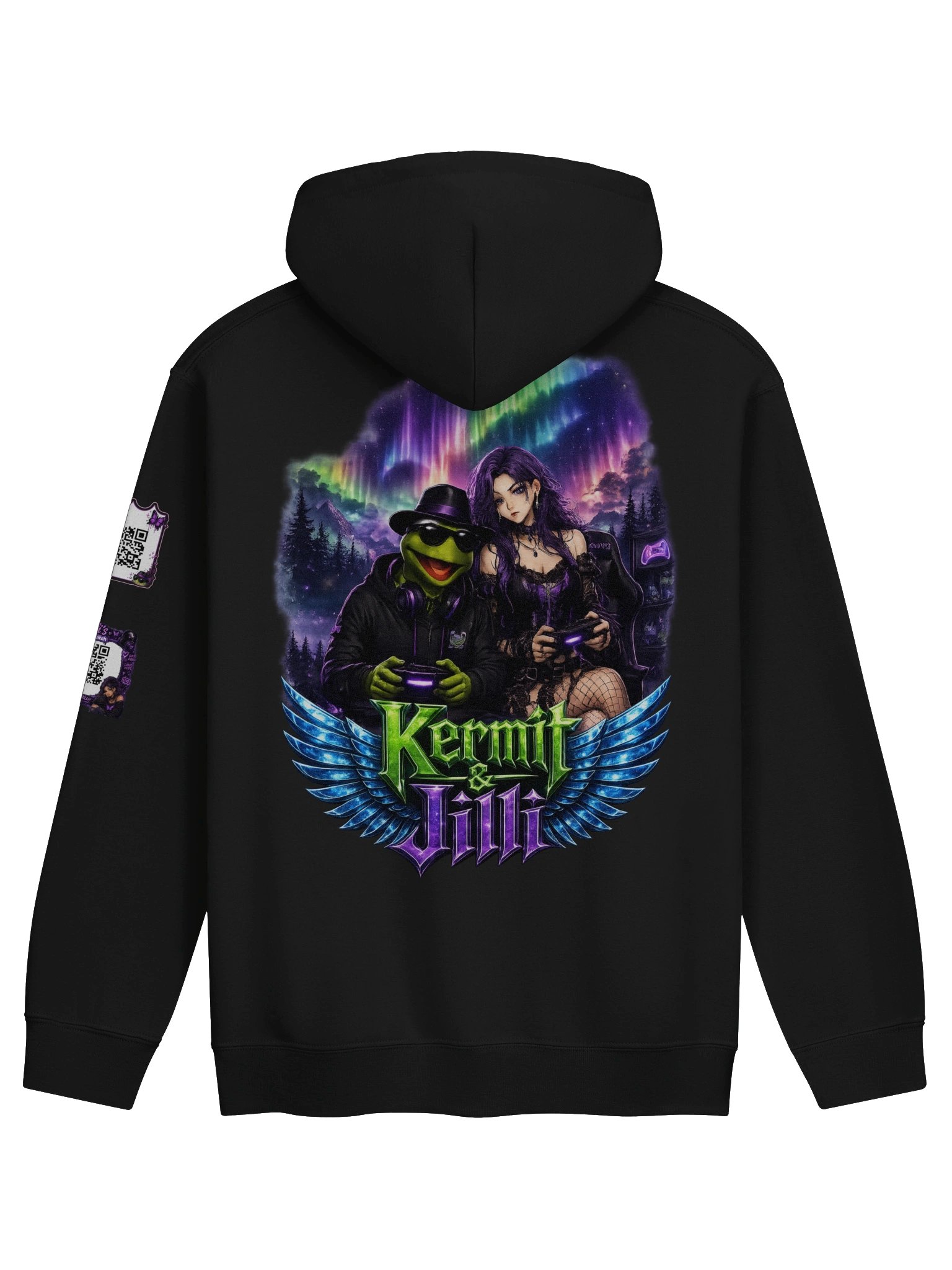Kermit & Jilli Hoodie w/QR product image (45)