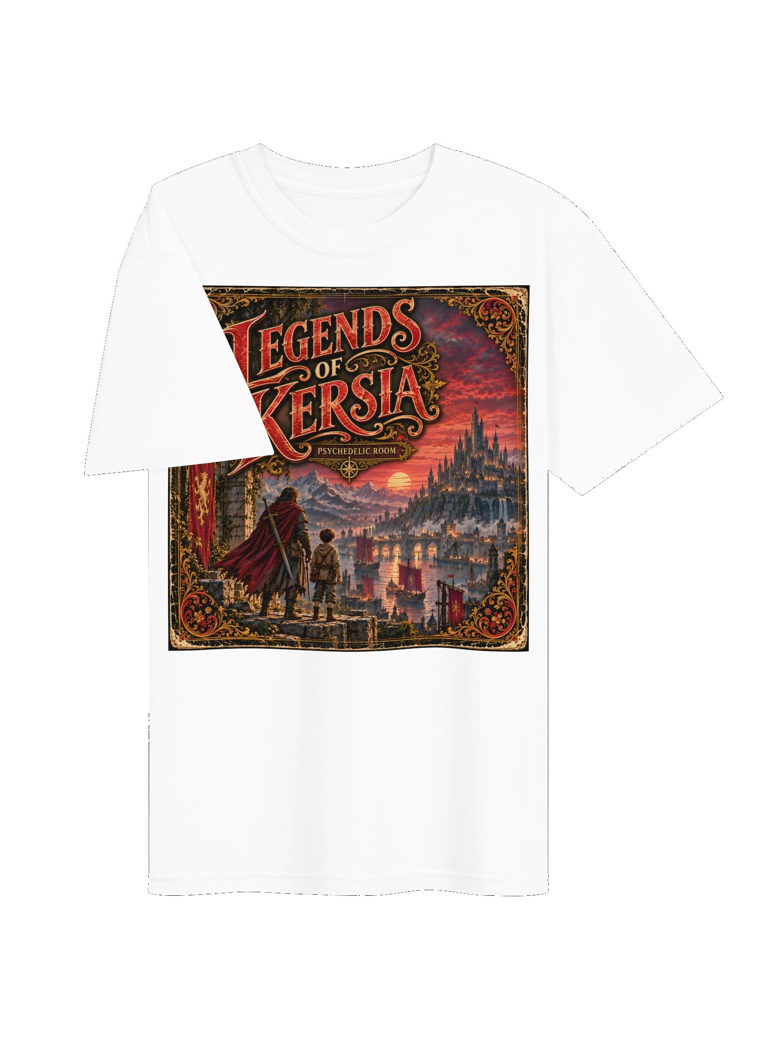 Legends of Kersia – White T-Shirt product image (3)