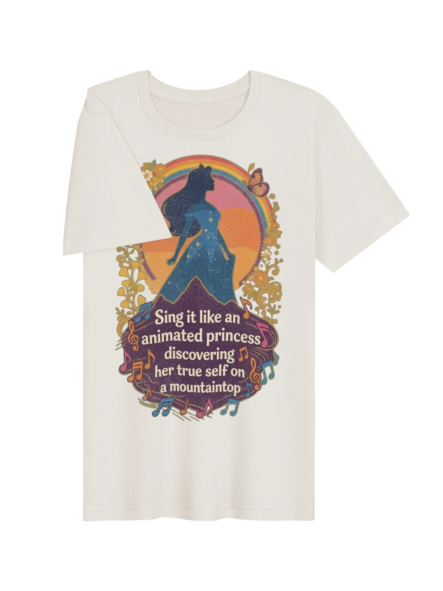 Animated Princess Parody Shirt, Funny Fairytale & Musical Theater Tee product image (4)